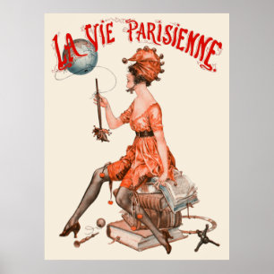 Affiche La Vie Parisienne - En hommage à la Conférence