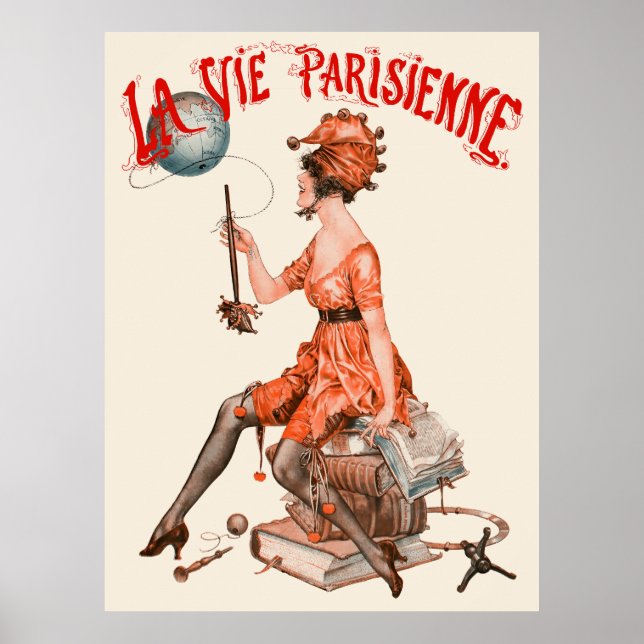 Affiche La Vie Parisienne - En hommage à la Conférence (Devant)