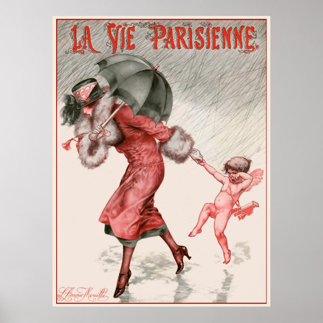 Affiche La Vie Parisienne - L'Amour mouillé (Devant)