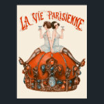 Affiche La Vie Parisienne - Le Roi boit !<br><div class="desc">La Vie Parisienne - Le Roi boit !. Illustration de Chéri Hérouard</div>
