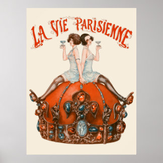 Affiche La Vie Parisienne - Le Roi boit !