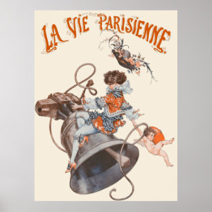Affiche La vie parisienne - Les cloches de Pâques