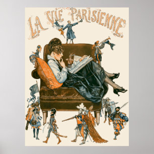 Affiche La Vie Parisienne - L'histoire de France