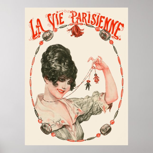 Affiche La Vie Parisienne - Marionnettes parisiennes (Devant)