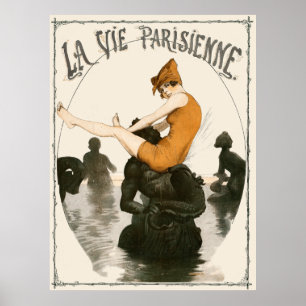 Affiche La Vie Parisienne - Paris Port de Mer Concorde