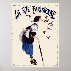 Affiche La Vie Parisienne - Pour Obéir aux règlements