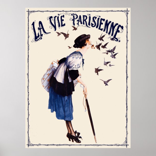 Affiche La Vie Parisienne - Pour Obéir aux règlements (Devant)