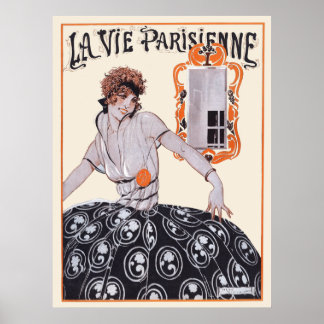 Affiche La Vie Parisienne - Septembre 1920
