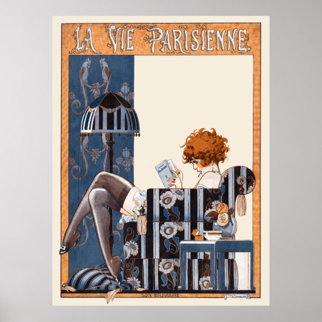 Affiche La Vie Parisienne - Son Breviaire (Devant)
