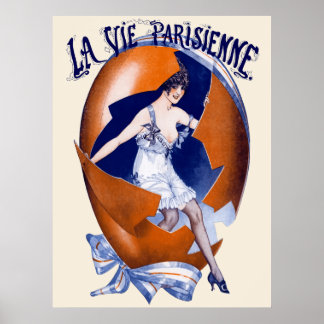 Affiche La Vie Parisienne - Un Cadeau des Cloches