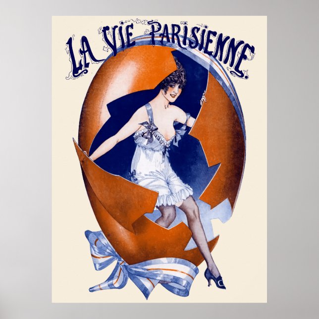 Affiche La Vie Parisienne - Un Cadeau des Cloches (Devant)