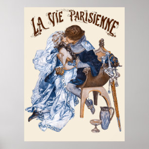 Affiche La Vie Parisienne - Un Permissionnaire de la Class
