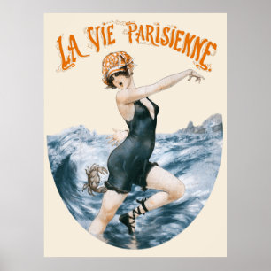 Affiche La Vie Parisienne - Un pince sans rire ou le souve