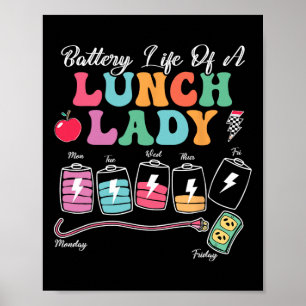 Affiche La vie quotidienne d'une dame de cantine scolaire