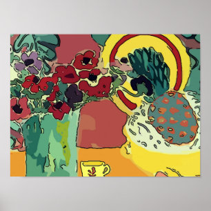 Affiche La Vie Toujours Avec L'Ananas