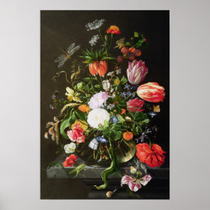 Affiche La vie toujours des fleurs
