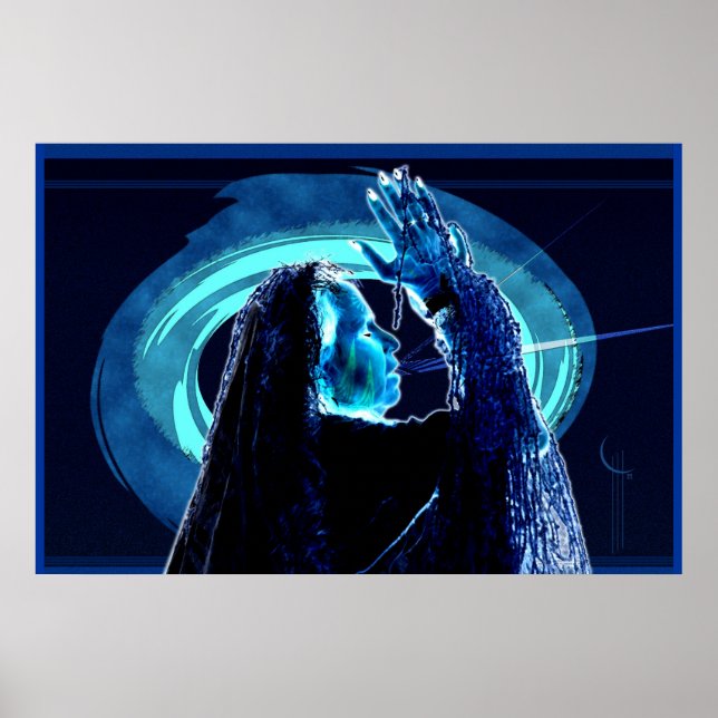 Affiche La vieille femme appelle à la paix (Devant)