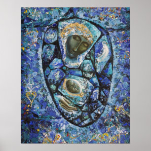 Affiche ‘ La Vierge Bleue ‘