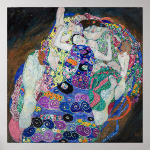 Affiche La Vierge de Gustav Klimt, 1913