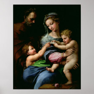 Affiche La Vierge du Rose, c.1518