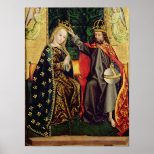 Affiche La Vierge enchantée, de l'autel du Dôme, 1499