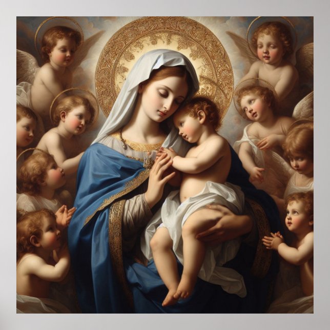 Affiche La Vierge Marie (Devant)