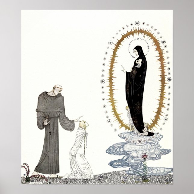 Affiche La Vierge Marie retourne les bébés de la Jeune Rei (Devant)