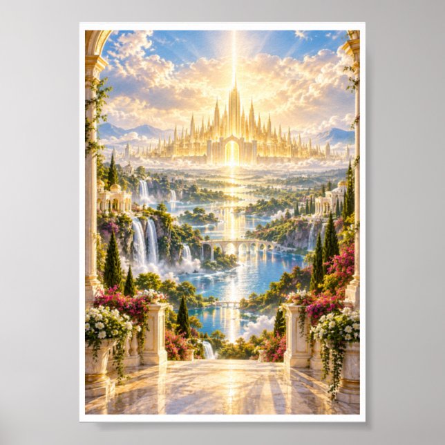 Affiche La Ville Lumière (Devant)