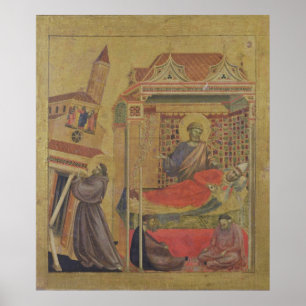 Affiche La vision de pape Innocent III, c.1295-1300