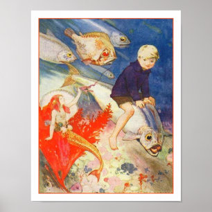 Affiche La Visite De Waterboy À La Fée De Mer