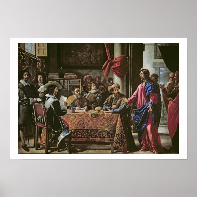 Affiche La Vocation de Saint-Matthew (Devant)