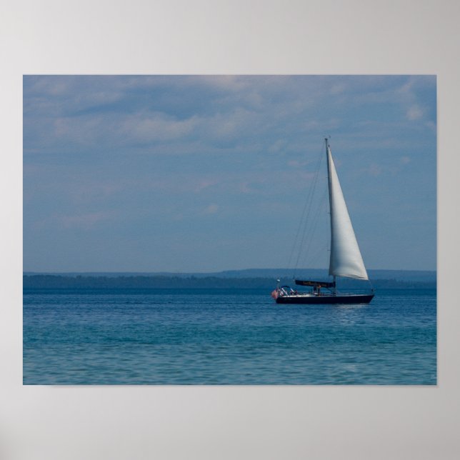Affiche La voile Mackinac (Devant)