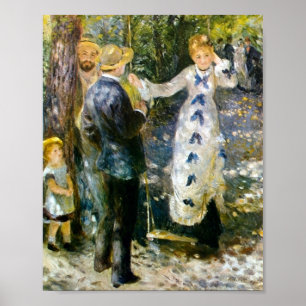 Affiche La voilure de Pierre-Auguste Renoir