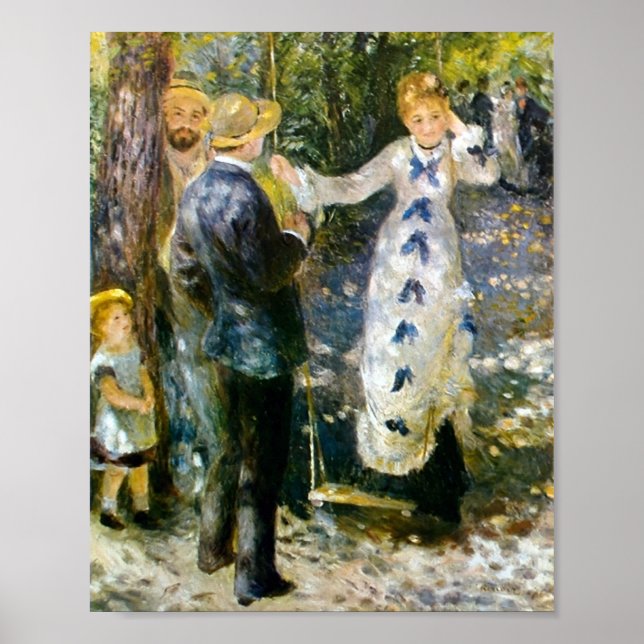 Affiche La voilure de Pierre-Auguste Renoir (Devant)