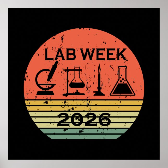 Affiche Lab Week 2026 Medical Laboratory Professionals (Devant)