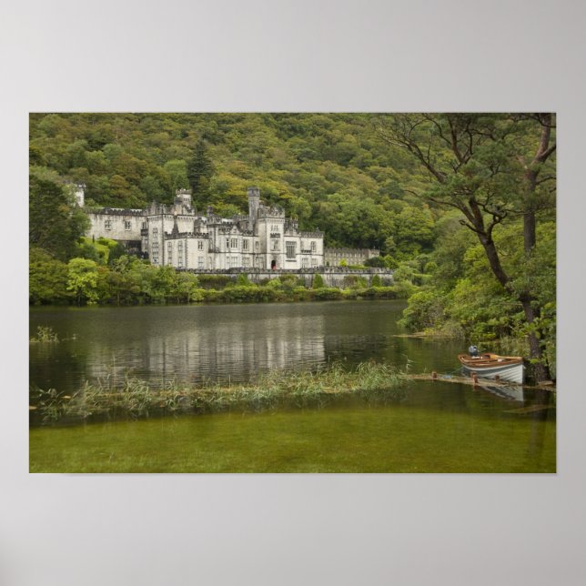 Affiche L'abbaye de Kylemore, comté de Galway, Irlande, (Devant)