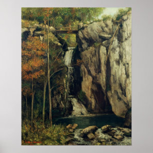 Affiche L'abîme aux conques, 1864