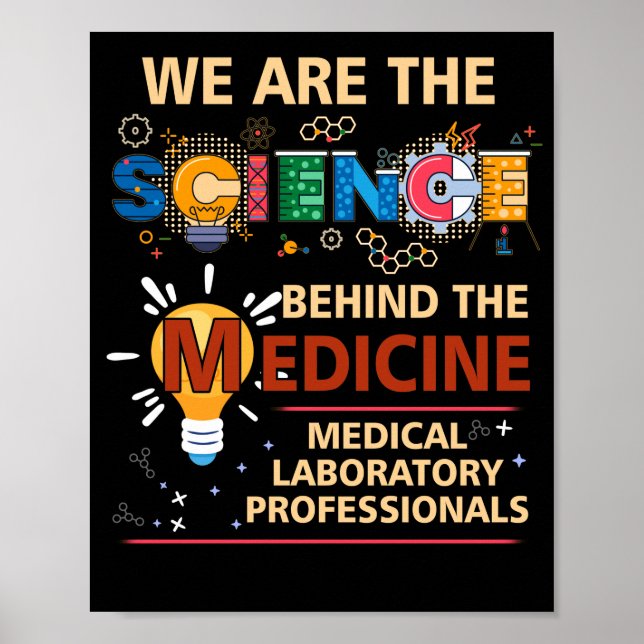 Affiche Laboratoire Science Laboratoire Technique Nous Som (Devant)
