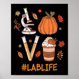Affiche Laboratoire scientifique de technologie de laborat