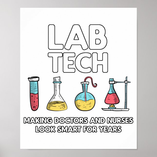Affiche Laboratoire technique (Devant)