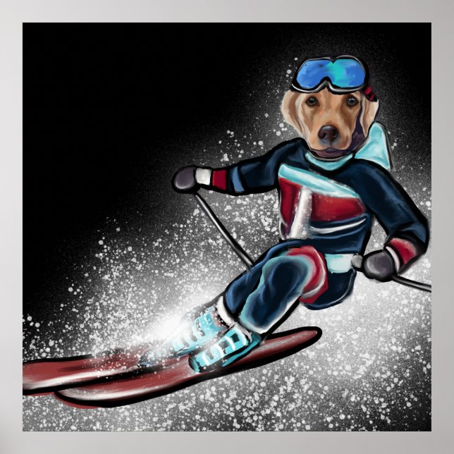 AFFICHE LABRADOR RETRIEVER  (Devant)