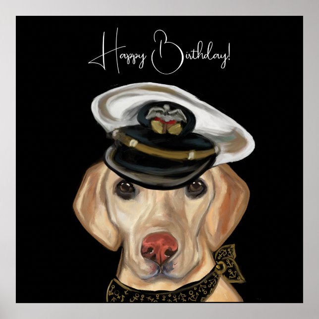 Affiche Labrador Retriever (Devant)