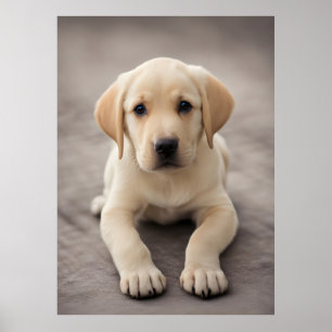 Affiche Labrador Retriever Puppy
