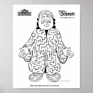Affiche Labyrinthe de recherche pour Joseph