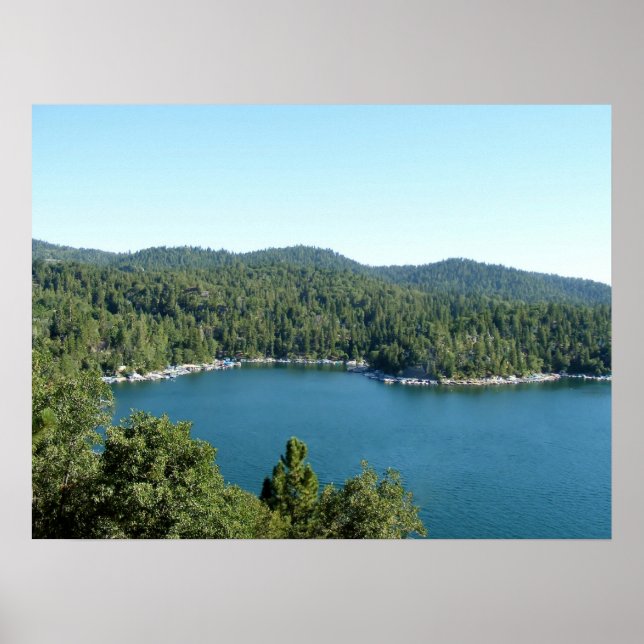 Affiche Lac Arrowhead (Devant)