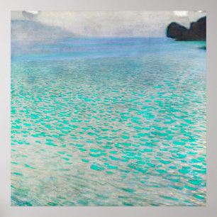 Affiche Lac Atter, Gustav Klimt