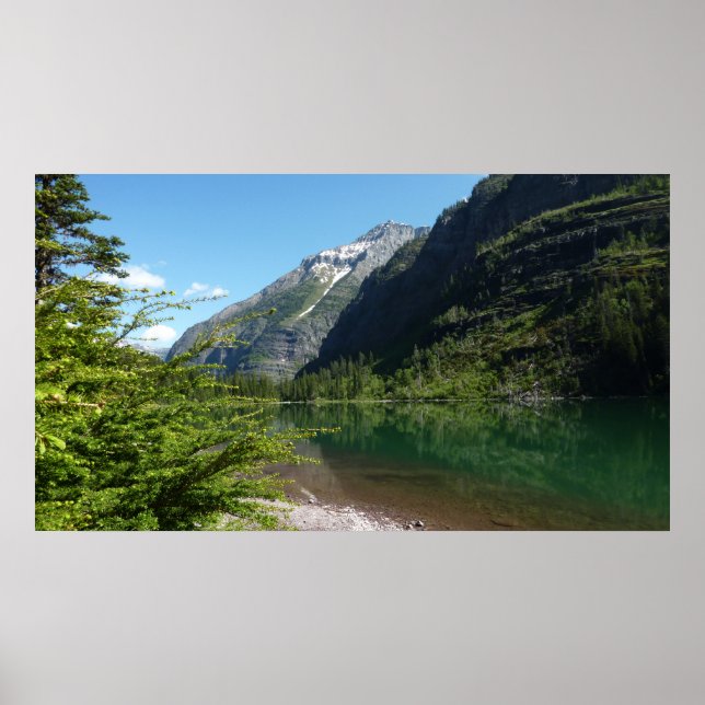 Affiche Lac Avalanche II dans le parc national de Glacier (Devant)
