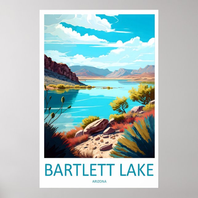 Affiche Lac Bartlett 1 (Devant)