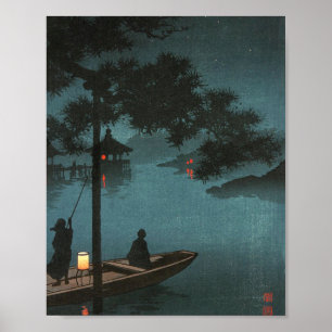 Affiche Lac Biwa - Koho Shoda