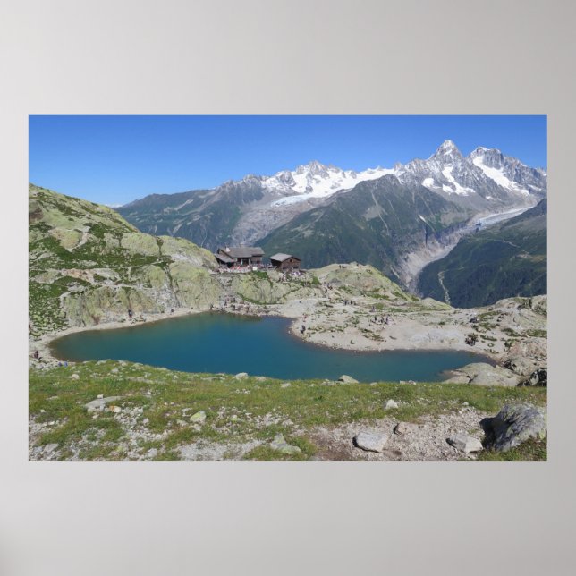 Affiche Lac Blanc Chamonix (Devant)